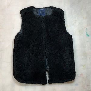 Faux Shearling Madewell Vest